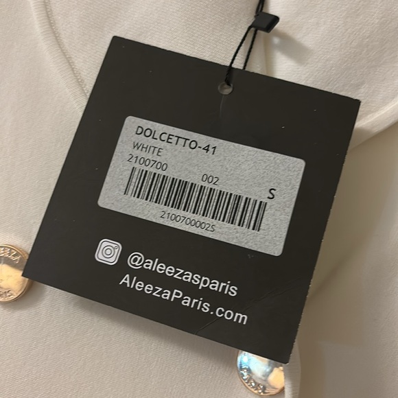 Dolcetto Knit Blazer Dress With Waistline - Picture 8 of 11